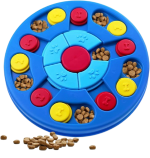 Dog Puzzle Toys Interactive Dog Toy for Puppy IQ Stimulation &Treat Training Dog Games Treat Dispenser for Smart Dogs, Puppy & Cats Fun Feeding