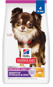Hill's Science Diet Sensitive Stomach & Skin, Adult 1-6, Small & Mini Breeds Stomach & Skin Sensitivity Support, Dry Dog Food